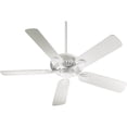 thumbnail image 1 of Quorum 91525-8 Traditional 52``Ceiling Fan from Pinnacle Collection in White Finish,, 1 of 3