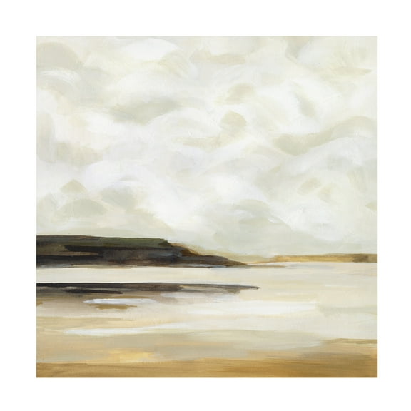 Victoria Borges 'Cloudy Coast I' Canvas Art