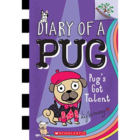 Pre-Owned Pug's Got Talent: A Branches Book (Diary of a Pug #4): Volume 4 (Paperback) 1338530127 9781338530124