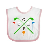 Inktastic Golfing Gifts for Kids Golf Boys or Girls Baby Bib