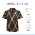 thumbnail image 7 of High Quality Hawaiian Shirts for Men Short Sleeve Aloha Beach Shirt Floral Summer Casual Button Down Shirts Blouses 3HCB6O, 7 of 7