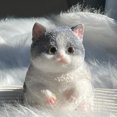 thumbnail image 1 of Lindo Gato Squeeze Toy Stress Alivio Artefacto para Regalo Cumpleaños (Cat Siamés 1), 1 of 2