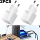 thumbnail image 5 of 2-Teiliges PD-Schnelllade-Sicheres Netzteil für iPhone Huawei-Telefone (weißer EU-Stecker), 5 of 6