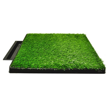 UPC: 0600346143913 | Downtown Pet Supply Grass Pad for Dogs  System w/ Drawer  20 x 25  Dog Pads