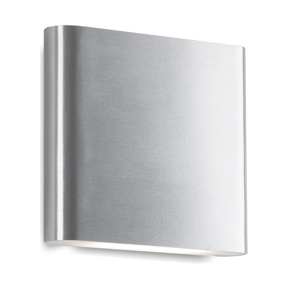 AT6506-BN-Kuzco Lighting-Slate - 15W LED Wall Mount-5.5 Inches Tall and 6.13 Inches Wide-Brushed Nickel Finish