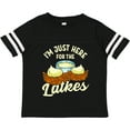 thumbnail image 3 of Inktastic Hanukkah Funny Here for Latkes Boys or Girls Toddler T-Shirt, 3 of 5