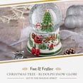 thumbnail image 2 of Spode Christmas Tree Ruldolph Winter Wonderland Snow Globe, Plays Soothing Music - Durable Dolomite, Personalized Collectible Holiday Gift - Great for Christmas, Weddings, Home Décor, 2 of 7