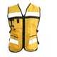 thumbnail image 2 of Chaleco Industrial Brigadista Con Reflejante Textil Costados Abiertos, 2 of 4