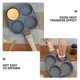 thumbnail image 2 of Kitchen Egg Pan 4-Hole Egg Frying Pan Fried Egg Cooker Pan for Breakfast Pancake, 2 of 4