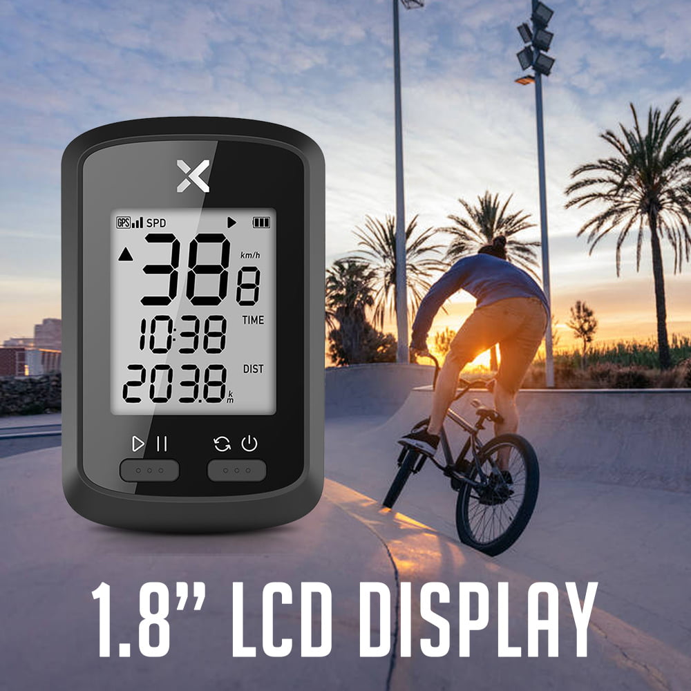 GPS Mountain Bike Waterproof Wireless Computer Bicycle LCD Speedometer Odometer 
