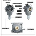 thumbnail image 5 of Carburetor Replacement for John Deere MIA11491 L100 L105 105 D100 D105 D110 LA115 LA125 17.5-19.5HP and 1642HS 1742HS S1742 Tractor Lawn Mower, 5 of 7