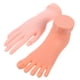 thumbnail image 5 of 2 uds práctica de manicura mano izquierda pie falso uñas arte modelo de entrenamiento, 5 of 5