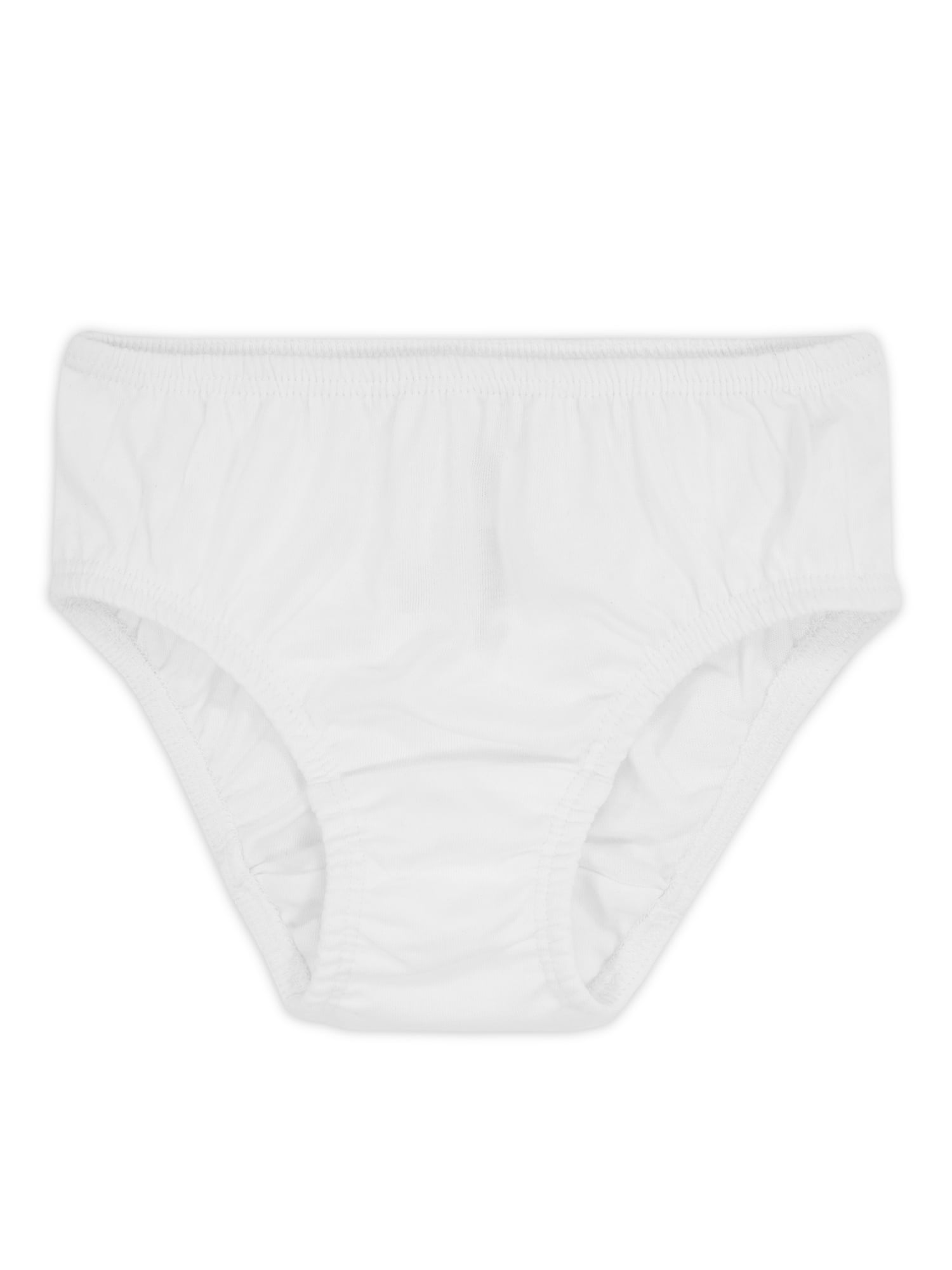Wonder Nation Toddler Girls Underwear Briefs, 6-Pack, Sizes 2T-5T