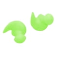 thumbnail image 1 of Tapones de silicona Macarena impermeables para los oídos con reducción de ruido para dormir conciertos y trabajo Verde, 1 of 7