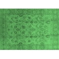 thumbnail image 1 of Ahgly Company Indoor Rectangle Oriental Emerald Green Traditional Area Rugs, 5' x 8', 1 of 4