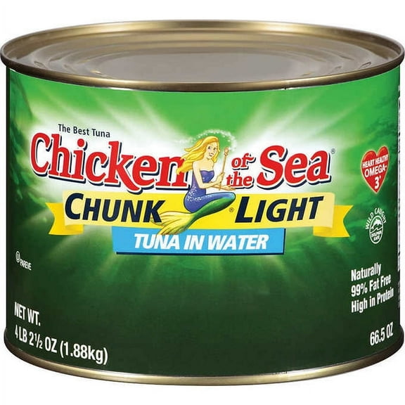 Chicken Of The Sea Chunk Light Tuna, 66.5 oz.