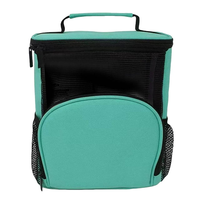 Portable Shower Caddy Bag for Girls, 600D Polyester, Mesh Bottom, Shoulder Strap, Multiple Pockets, Foldable Quick-Drying, For College Dorms/Travel/Vacation/Gym