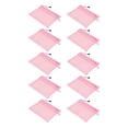 thumbnail image 2 of Double Layer Mesh Zipper Bag Organizer 10PCS A5 Size Waterproof Nylon Pouch for Office Supplies, 2 of 7