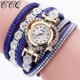 thumbnail image 2 of Clearance Sale Sfonq Womens Watches Women Vintage Rhinestone Crystal Bracelet Dial Analog Quartz Wrist Watch Mothers Day Gift for Grilfriend,Blue Buy 2 Save 10%, 2 of 2