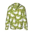 thumbnail image 3 of Fotbe Lovely Chickens Men's Women's UPF 50+ Sun Protection Jacket Hooded Cooling Shirt with Pockets Hiking Outdoor Performance-XX-Large, 3 of 9