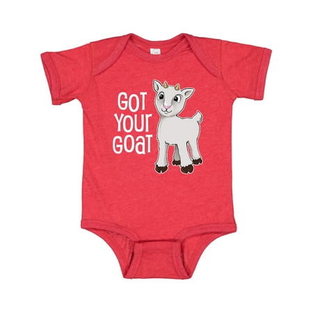 

Inktastic Got Your Goat- cute Gift Baby Boy or Baby Girl Bodysuit