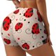 thumbnail image 1 of Fotbe Red Ladybug Shorts Sin Costuras – Shorts Deportivos de Cintura Alta para Mujer, Elásticos para Gimnasio, Yoga, Running o Ciclismo-Large, 1 of 8