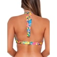thumbnail image 2 of Printed Muse Halter Bikini Top Swimsuit, 2 of 6