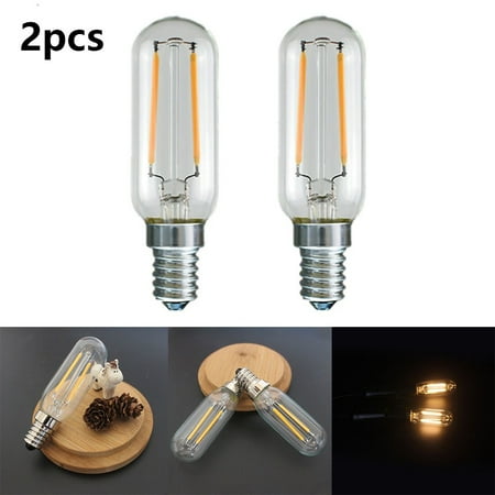 

2 Pack 2W Led Cooker Hood Extractor Fan Bulb Warm White Light E14 Small Screw