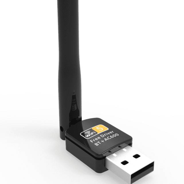 constant cel abces Mini 600Mbps Usb Wifi Adapter 5.8Ghz + 2.4Ghz USB2.0 Ontvanger Draadloze  Netwerkkaart Lan Wifi Hoge Snelheid antenne - Walmart.com