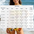 thumbnail image 3 of Hellosay Swimsuit with Shorts for Girls High Waist Tankini Twist Front Bathing Suit Floral Vacation Swimwear Size 2-12, 3 of 7