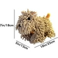 thumbnail image 2 of Cute Puppy Chenille Hand Towel, Cute Cartoon Dog Plush Fuzzy Ball Hand Towel, Super Absorbent Hanging Kitchen & Bathroom Towels for Kids, Soft Hand Drying Puff for Bath, Washstand, 2 of 8