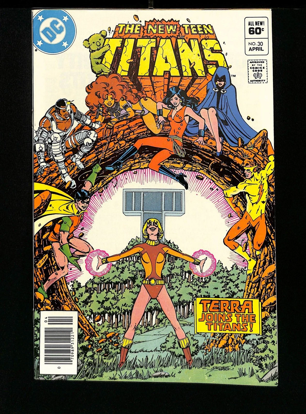 New Teen Titans #30 Cover B Newsstand Variant DC Comics 1983
