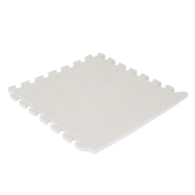 Alfombra Entrelazada De Espuma, Alfombra Entrelazada De Lino Y Algodón Transpirable De 10 Piezas Para Habitación De Niños