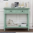 thumbnail image 2 of Harper & Bright Designs Console Table Sideboard Wooden Sofa Table with 2 Drawers and Bottom Shelf for Bedroom, 2 of 7