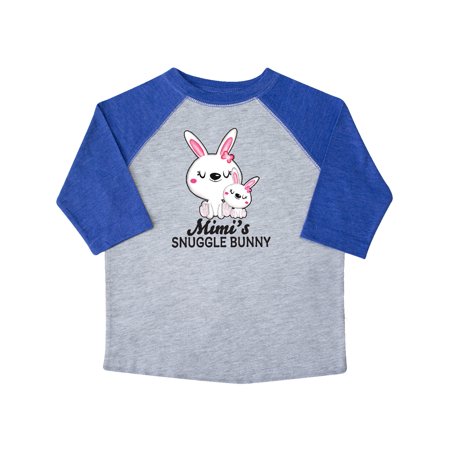 

Inktastic Mimis Snuggle Bunny Easter Gift Toddler Toddler Girl T-Shirt