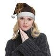 thumbnail image 5 of Cauagu Egyptian Cat Pharaoh Magic for Adult Christmas Hat,1-Pack Xmas Holiday Hat Santa Hat for Women & Men Festive Headwear Accessories Fit for Christmas/New Year/Party, 5 of 6