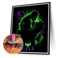 thumbnail image 2 of Taladro de diamante The Incredible Hulk Silhouette 5D DIY Painting Full Round (sz2647) Hugtrwg Para estrenar, 2 of 9