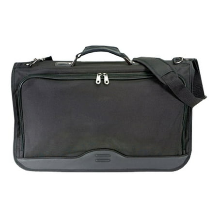 US Traveler Tri-Fold Carry On Garment Bag Black