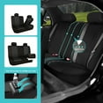 thumbnail image 4 of FH Group Neoprene Universal Car Seat Covers Fit For Car Truck SUV Van - Full Set Black, 4 of 9