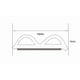 thumbnail image 3 of Cinta selladora para puertas de coche CloudBuyer, universal, en forma de B, 5 m, negra, 3 of 8