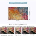 thumbnail image 6 of Moynesa 2'x3' Modern Abstract Area Rug,Galaxy Washable Small Front Door Rug for Entryway Mat Contemporary Faux Wool Non-Slip Soft Floor Indoor Carpet for Living Room Kitchen Bathroom RV, 6 of 7