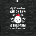 thumbnail image 4 of Inktastic If It Involves Chickens & The Farm Count me in Women's T-Shirt, 4 of 5