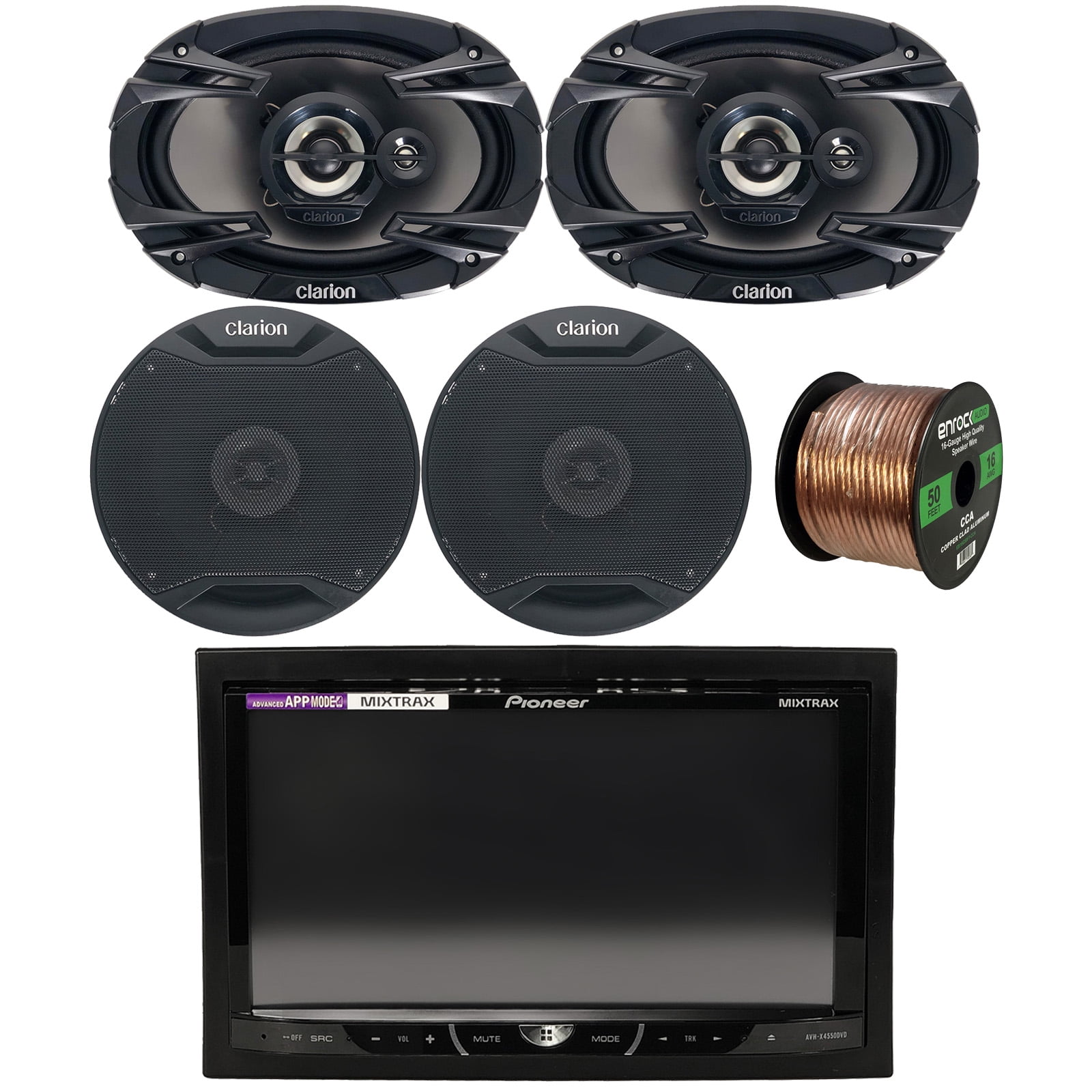 pioneer components speakers