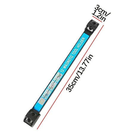 Magnetic Tool Rack Magnetic Tool Strip Strong Magnetic Hardware Tool Storage Magnetic Strip Rackmagnetic Tool Holder Magnetic Tool Bar Strong Magnetic Hardware Tools Storage Magnetic Strip Holder B