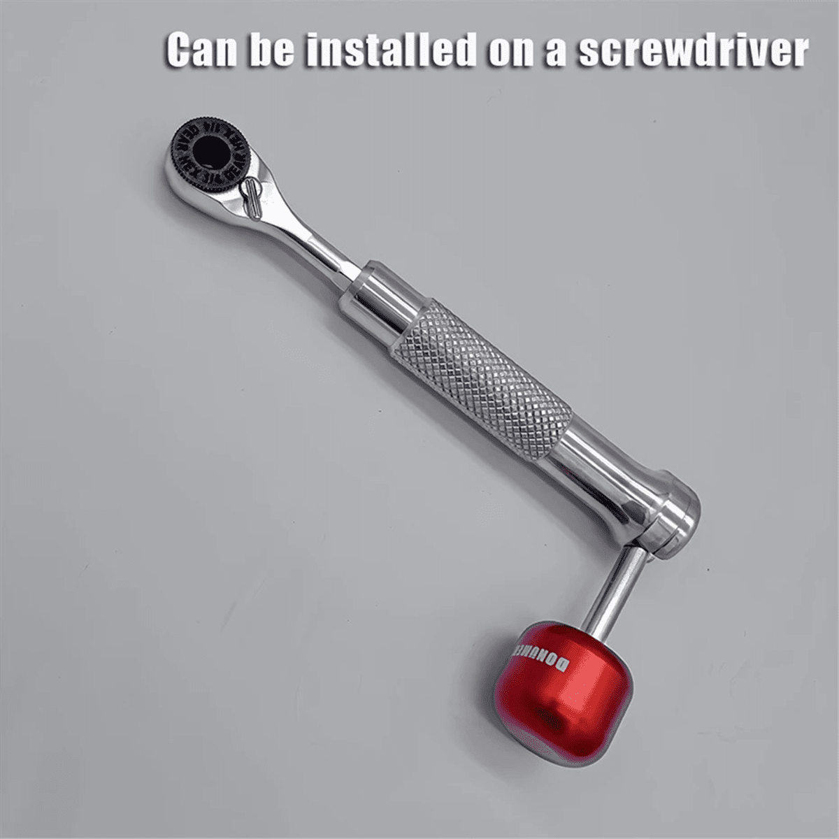 DONUMEH Screwdriver Multifunctional Keychain Magnet Tool for Portable Bike Repair