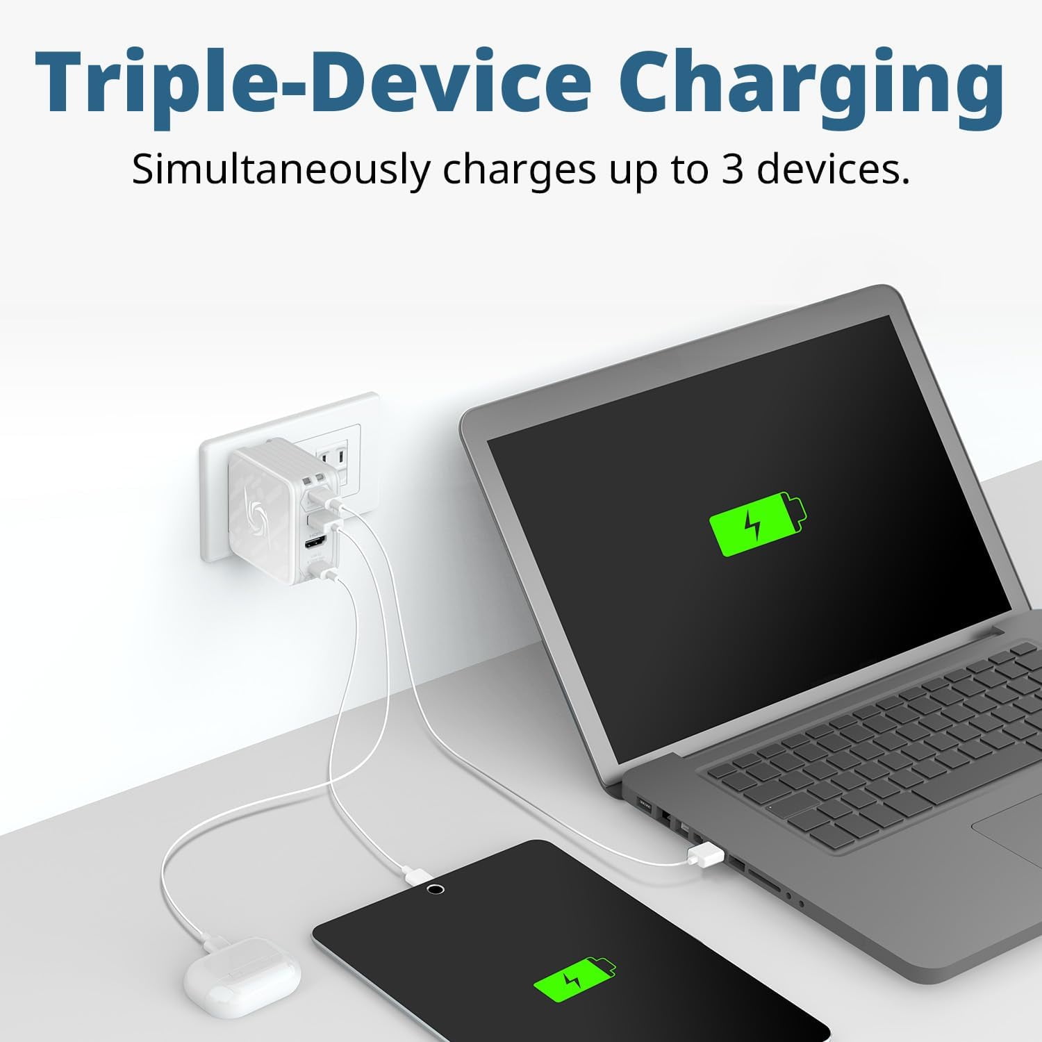 AverMedia GC313BLACK Core Go Portable Charger Steam Deck Dock Fast Charging USB C Hub, Compatible w/ iPhone, iPad, Laptop, PC Gaming - BLACK