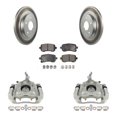 thumbnail image 1 of Transit Auto Rear Disc Brake Caliper Coated Rotors and Semi-Metallic Pads Kit for Car 2009-2011 Dodge Journey KCG-100181P, 1 of 11