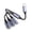 type2, variant on Compact USB Splitter Cable 480Mbps High Speed for Laptop Type C Devices Transfer