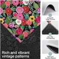 thumbnail image 3 of Pioneer Flower Floral Print Pattern Kitchen Rugs Sets Of 3,Kitchen Runner Rugs Non Skid Washable,Decorative Kitchen Floor Mats for Kitchen,Sink,Laundry,17"x30"+ 17"x47" + 17"x59", 3 of 6