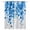 Blue, variant on Red Gradient Blackout Curtains for Bedroom, Abstract Polka Dots Vintage Modern Art Thermal Insulated Kitchen Drapes with Grommets, Light Blocking Window Treatment, 2 Panels 27.5" x 39"